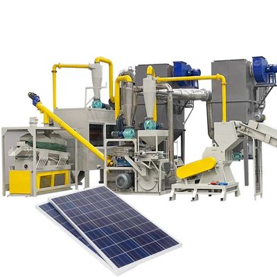 Cost Efficiency Solar Panel Cell Sheet Recycling Plant for Used Photovoltaic Panels (Эффективность солнечных панелей) Завод по переработке фотоэлектрических панелей