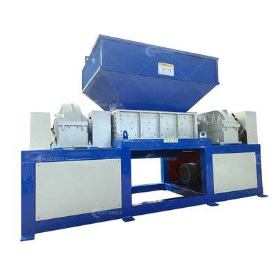 9CrSi/D2/SKD-11 Blades Double Shaft Shredder для дерева и металлолома из пластиковых шин