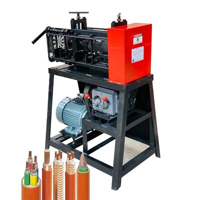 4.5kw отходы кабеля резки пластиковой крышки стриппер машина для отделения меди от резиновых/пластиковых корпусов