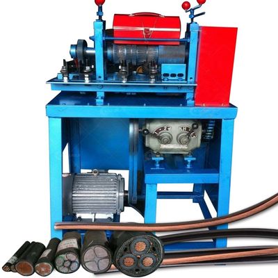 220V/380V Машины для очистки проволоки от лома кабеля Автоматическое очистное оборудование 1-150 мм