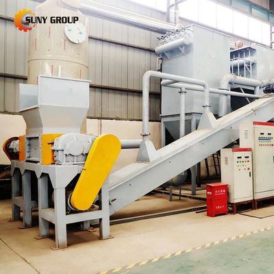 200-3000KG/H отходы батареи Shredder Идеальный выбор для переработки литийных батарей