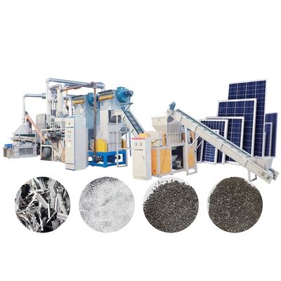 Cost Efficiency Solar Panel Cell Sheet Recycling Plant for Used Photovoltaic Panels (Эффективность солнечных панелей) Завод по переработке фотоэлектрических панелей