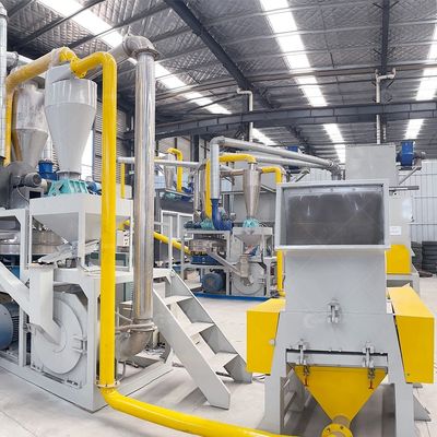 Электростатический сепаратор для переработки пластмассовой смеси из алюминия 55 кВт