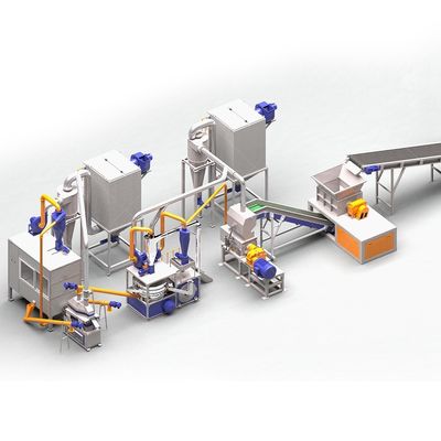 220 v/380 v Машина для установки переработки солнечных панелей для блока переработки кремниевых модулей