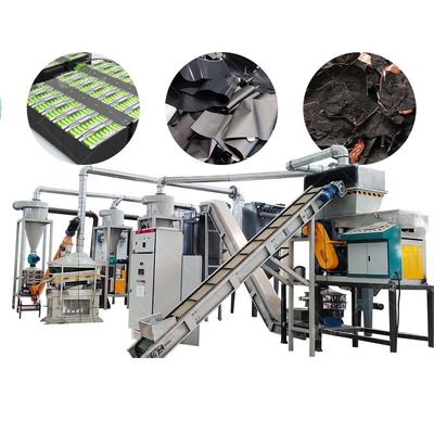 Компоненты двигателя Скрап Li Battery Crushing Device для переработки литийных батарей