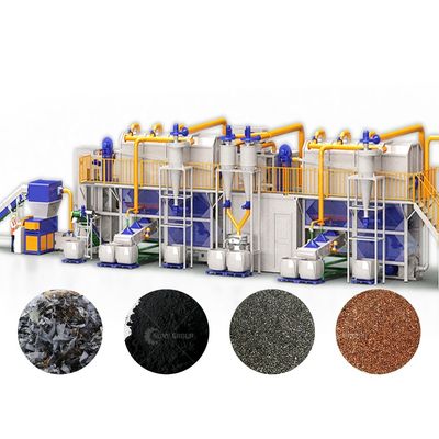 Компоненты двигателя Скрап Li Battery Crushing Device для переработки литийных батарей