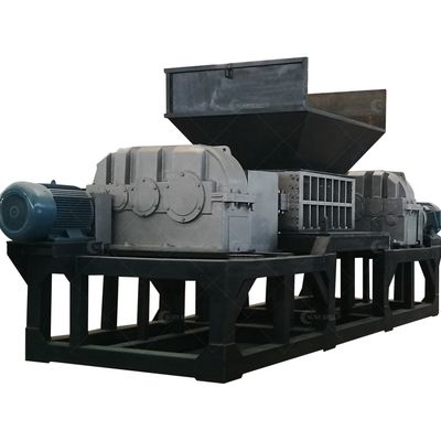 2300 кг мощности Скрап Автомобильные шины Shredder Machine для видео-инспекции промышленных отходов