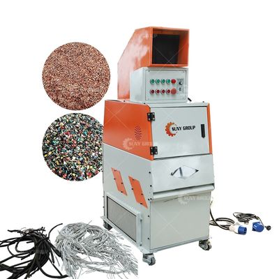 PLC Core Components Cable Wire Granulator for Scrap Telephone Wires Recycling Machine (ПЛК основные компоненты кабельного провода гранулятор для отходов телефонных проводов)