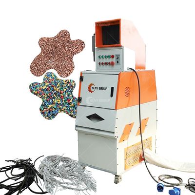 PLC Core Components Cable Wire Granulator for Scrap Telephone Wires Recycling Machine (ПЛК основные компоненты кабельного провода гранулятор для отходов телефонных проводов)