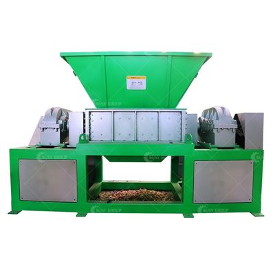 9CrSi/D2/SKD-11 Blades Double Shaft Shredder для дерева и металлолома из пластиковых шин