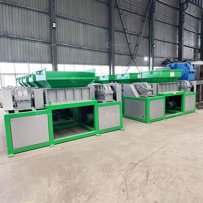Настраиваемые лезвия двойной вал Скрап компьютерная доска Shredder для производственного завода