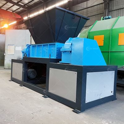 Производственное предприятие двойной вал Shredder для жестких дисков и металлолома в конструкции